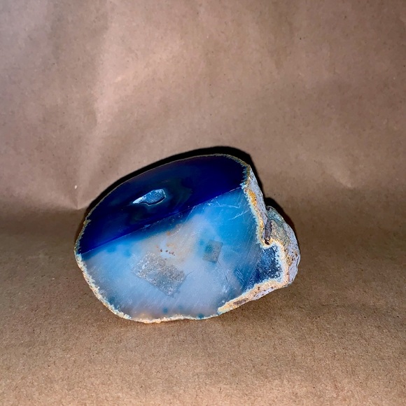 Agate Geode Flat Bottom - Picture 8 of 9